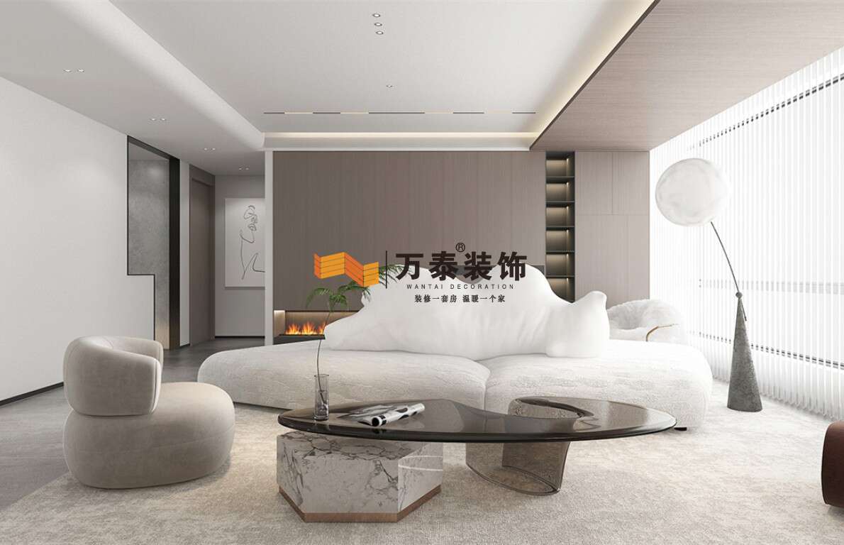 歷下區(qū)國(guó)譽(yù)府146㎡現(xiàn)代風(fēng)格裝修案例