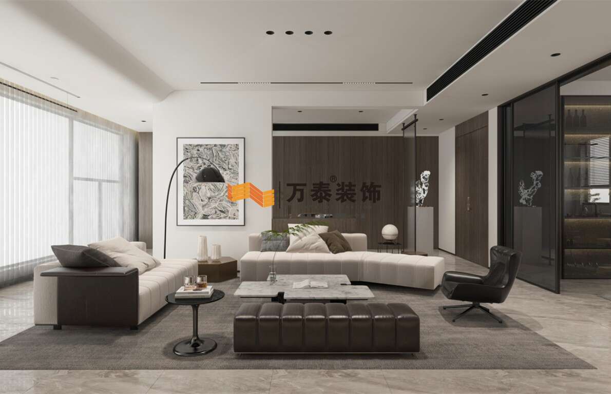 市中區(qū)國(guó)譽(yù)茂山170㎡四室兩廳簡(jiǎn)約風(fēng)格裝修案例